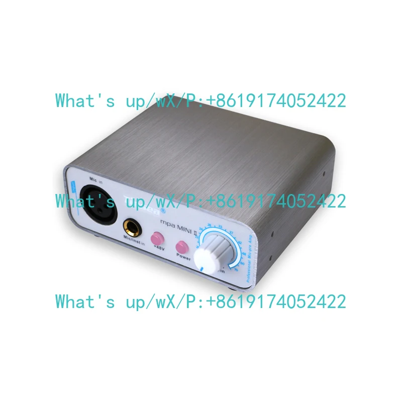 

TINSEA mpa mini II открытый плеер для записи в реальном времени пассивный микрофонный усилитель блок питания