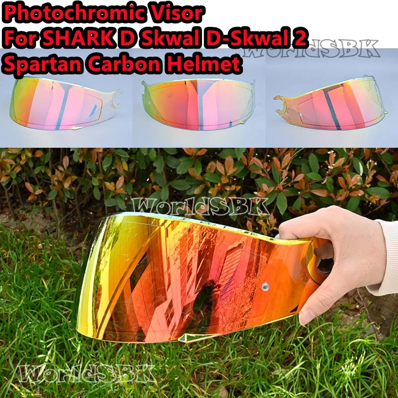Photochromic Visor Lens for SHARK D Skwal 2