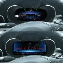 Car Dashboard Display LCD Digital For Benz C Class W205 W204 2011-2018 Cluster Virtual Cockpit Speed Meter Head Unit Accessories