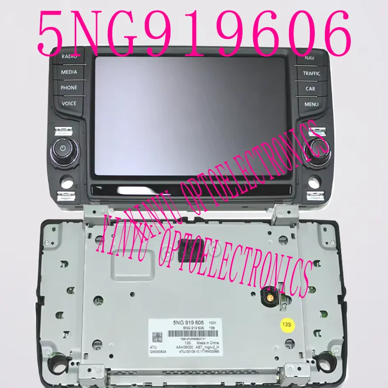 

Original OEM 8 Inch Mechanical Button Touch Screen 5NG919606 5NG 090 606 For VW Golf 7 7.5 Passat B8 Tiguan MK2 Touran LCD
