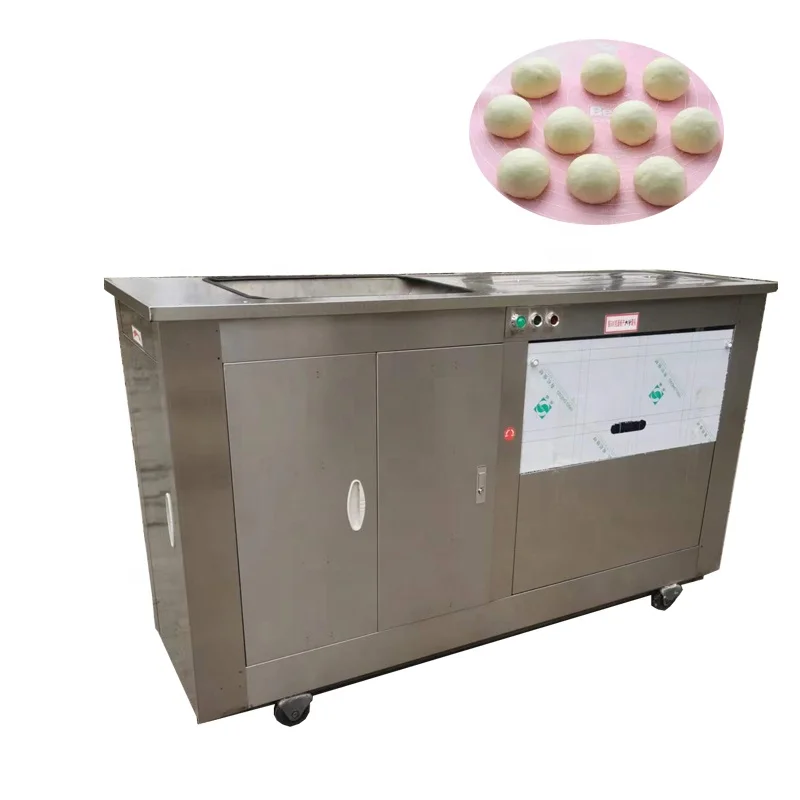 Industrial Automatic Round Dough Divider and Rounder Dough Ball Press Machine For Sale Commercial Bread Baking