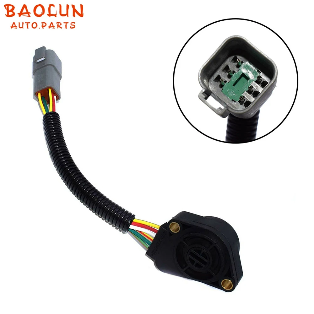 BAOLUN  6 Wire Throttle Position Sensor 3985226 20893503 21915486 82627975 84557585 For VOLVO TRUCK