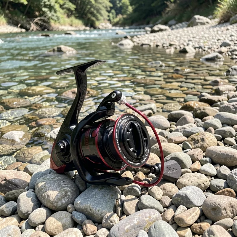 Surf Reel - Carretilha de Pesca Giratória com 10+1