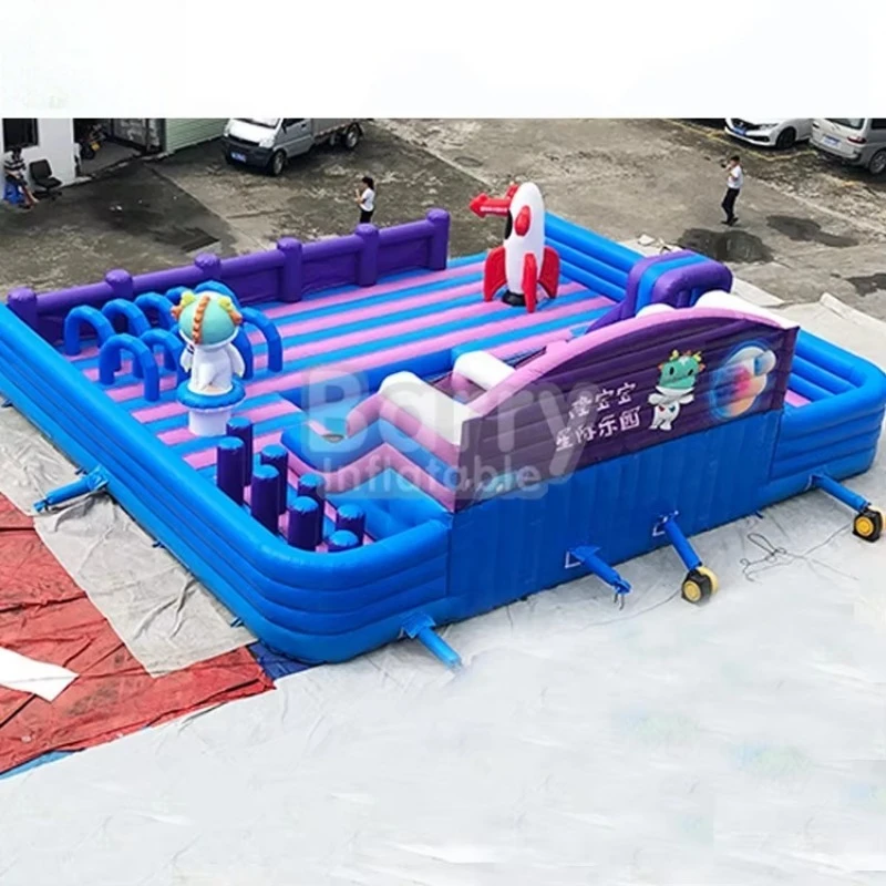 High Quality Por  Customizable Infla  Playground for Outdoor Kids Play Activities Party Events