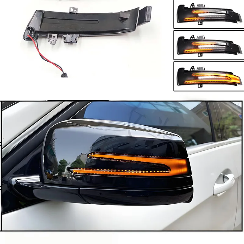 

Rearview mirror turn signal is applicable For Mercedes W221 W212 W204 W176 W246 X156 Rearview mirror turn signal