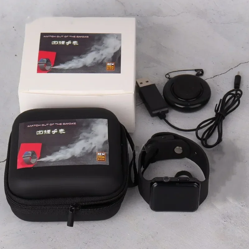 

Smoke Watch Stage Magic Trick Flash Arm Control Smoking Device Magia Magie Magica Magicians Prop Accessory Illusion