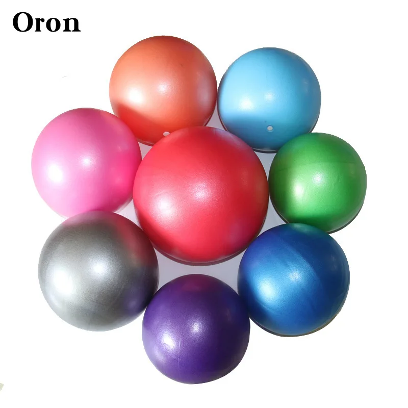 25cm Mini Yoga Ball Pilates Ball PVC Anti-burst Sandpaper Surface Fitness Exercise Balance Butt Lift Ball