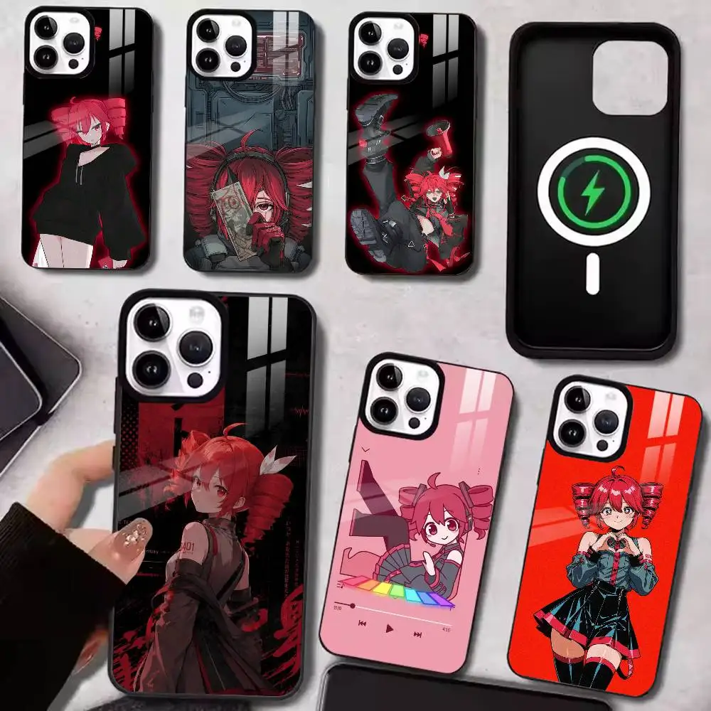 Virtual Vocalist Kasane T-Teto  Phone Case Magnetic For iPhone15,11,17,14,13,12,16 Plus,Pro