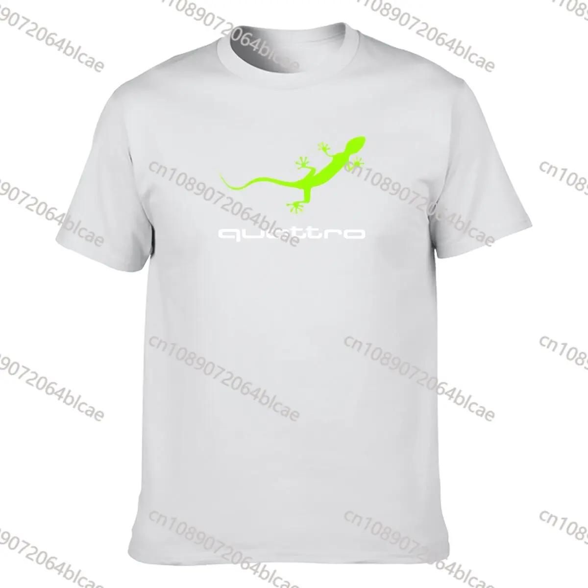 New-Audi-Green-Special-Gecko-Quattro-Logo T-Shirt Mens Size S-XXL USA