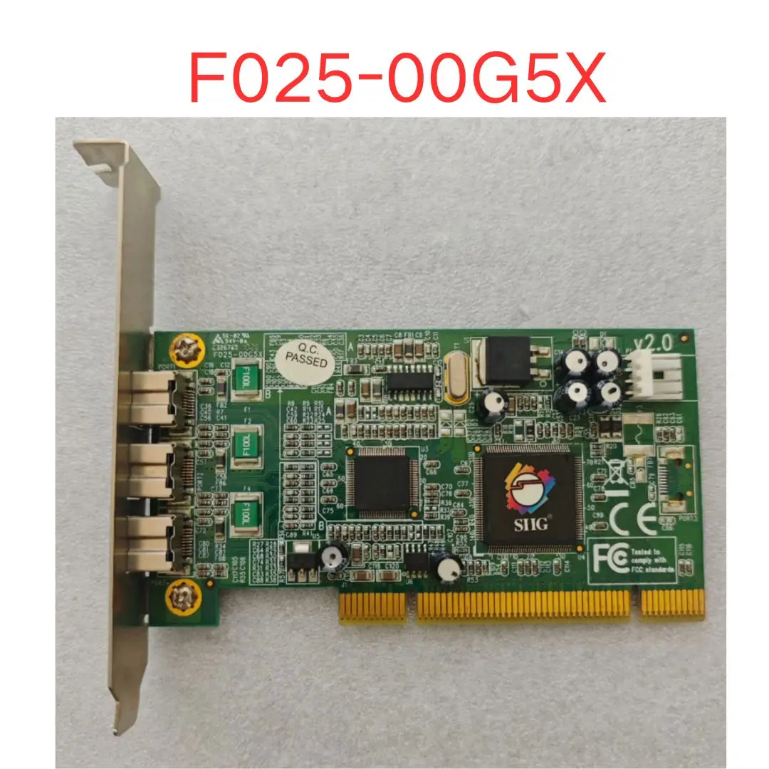 used SIIG F025-00G5X Industrial Camera Image Acquisition Card 1394B Interface Fast Shipping