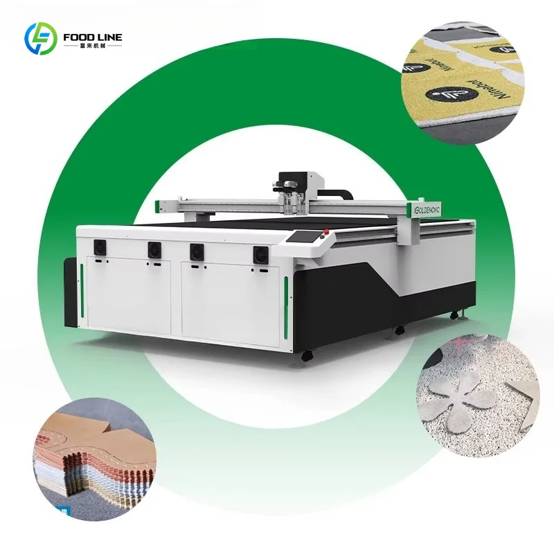 Customized 1625 1830 Multifunctional Cutting & Creasing Machine for Vinyl Stickers Corrugated Boxes