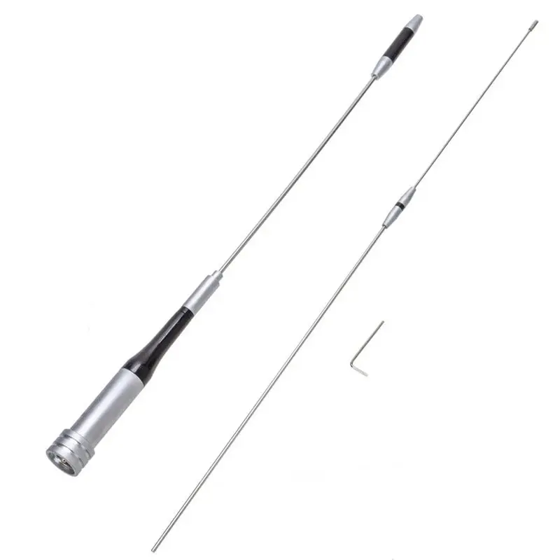 -7500 Dual Band UHF/VHF 144/430MHz Stainless Steel 150W 3.5/6.0dBi Gain Antenna SG7500 for Amateur Car Mobile Radio-A31R