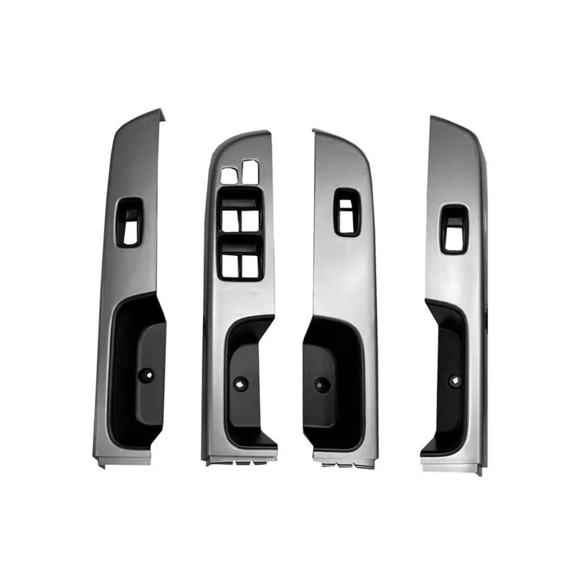 For Nissan Patrol Y61 2005-2023 Car Door Armrest Window Switch Panel Glass Lift Cover 4Pcs/Set 742320K620 74232-0K620
