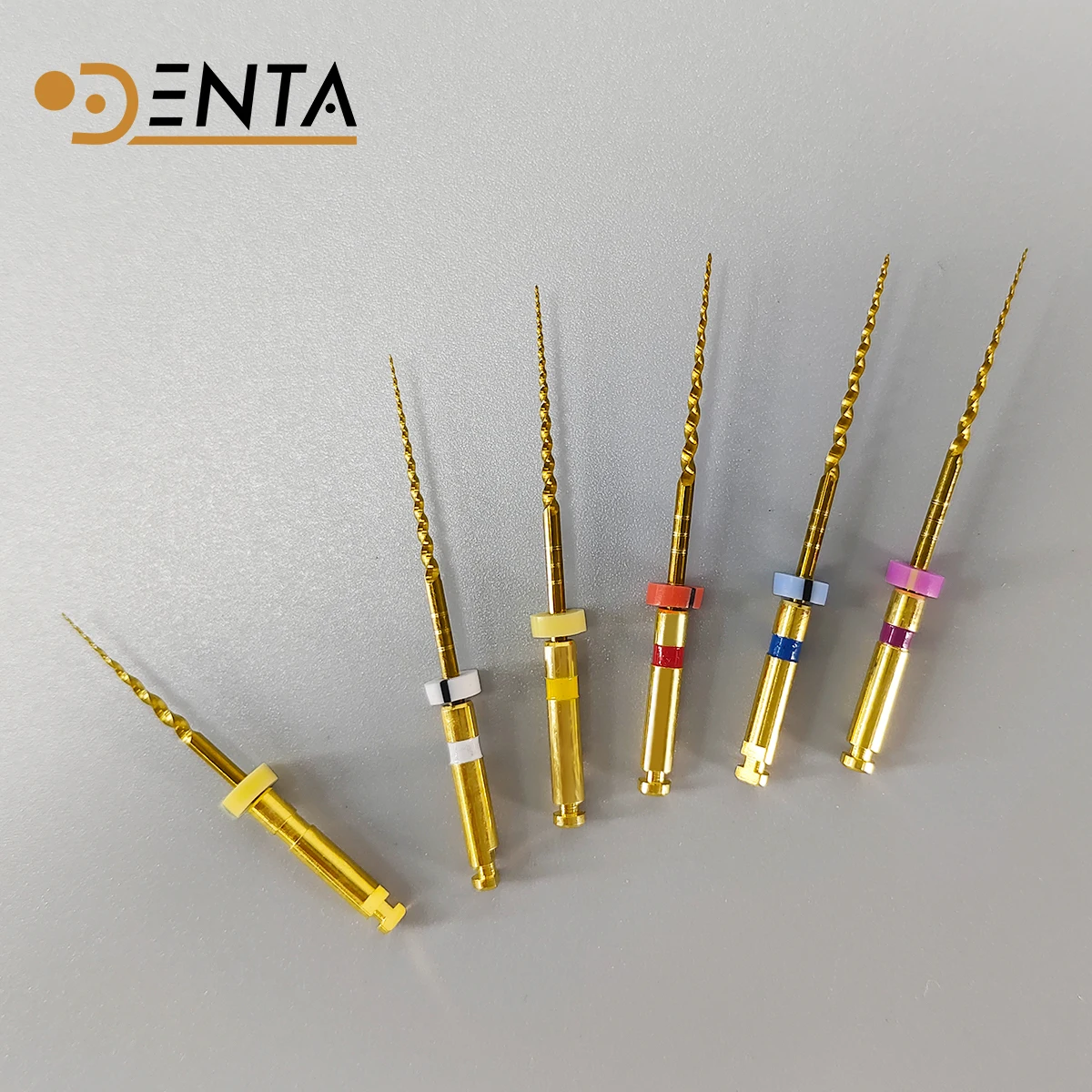 6 Stück/1 Box DENTA 25 mm SX-F3 gemischter Protaper Anti-Break SX-F3 gemischter Protaper Anti-Break-Rotationsfeilen Nickel Titan