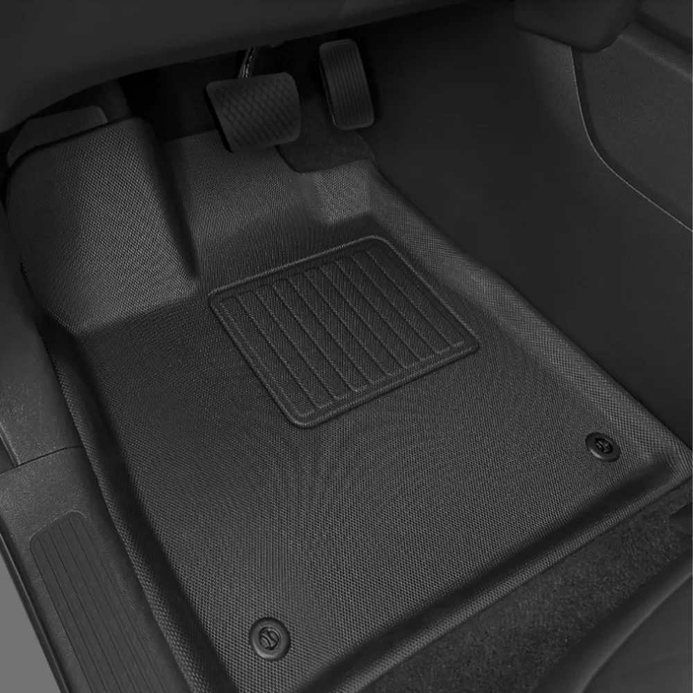 All Weather Floor Mats & Trunk Mat for Hyundai Santa Fe 2021-2023,XPE Waterproof Heavy Duty Odorless Anti-Slip Accessories Mats