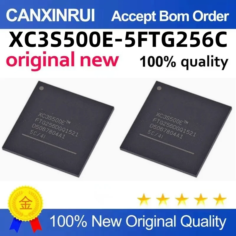 

Brand new original XC3S500E-5FTG256C XC3S500E-5FTG256I BGA chip
