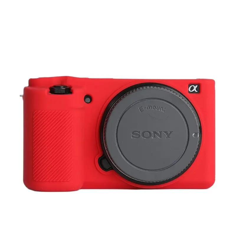 Camera Video Bag Soft Silicone Rubber Protection Case for Sony A7RII A72 A7R Mark 2 A7M3 A7RM3 ZV1 ZV-1 A7RIV A7RM4 ZVE10 ZV-E10