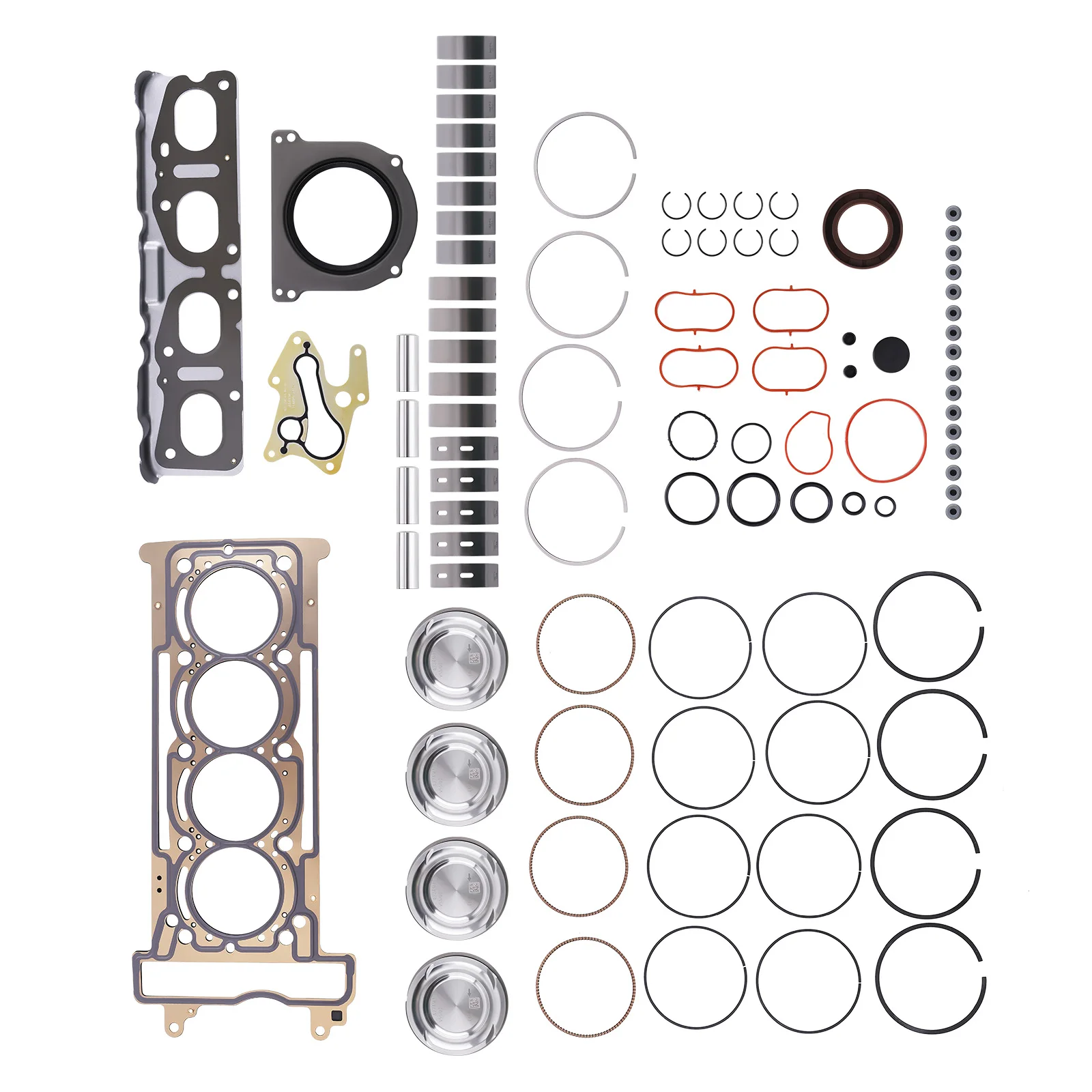 

Комплект для капитального ремонта двигателя Mercedes-Benz C250 E300 W205 W212 M270 M274 2.0