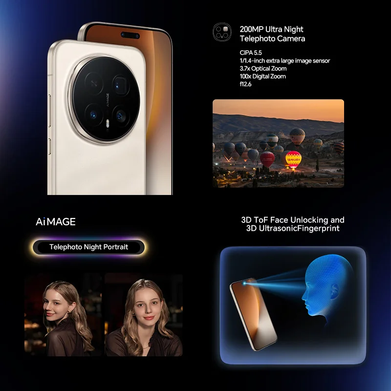 2026 New HONOR Magic8 Pro Global Version 12GB+512GB 6.71'' 120Hz OLED Screen 200MP Cameras 7100mAh 100W SuperCharge Android 16