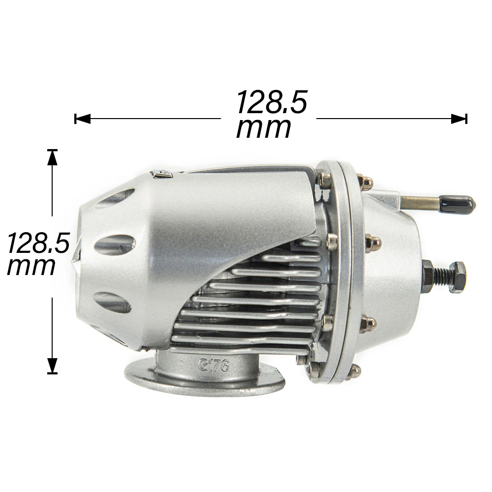 25mm Silver Adjustable Sqv2 Car Pressure Relief Valve Suitable For Various Different Car Models