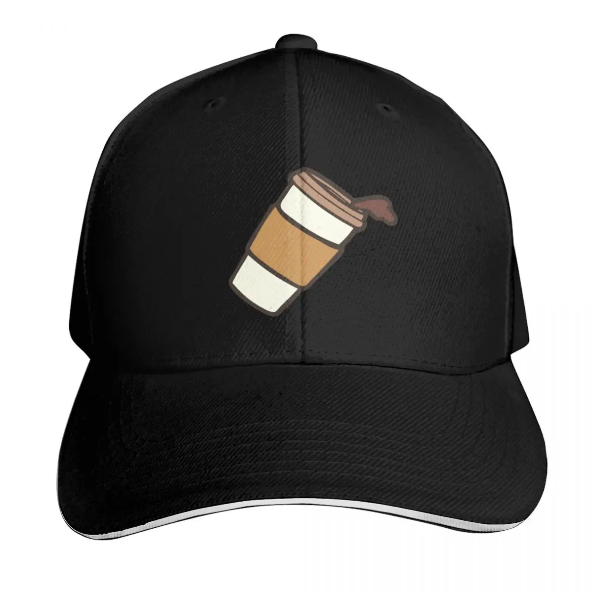 

Take it Away Coffee Pattern Baseball Cap Cosplay Anime Hat men Sports Cap Men's Women's