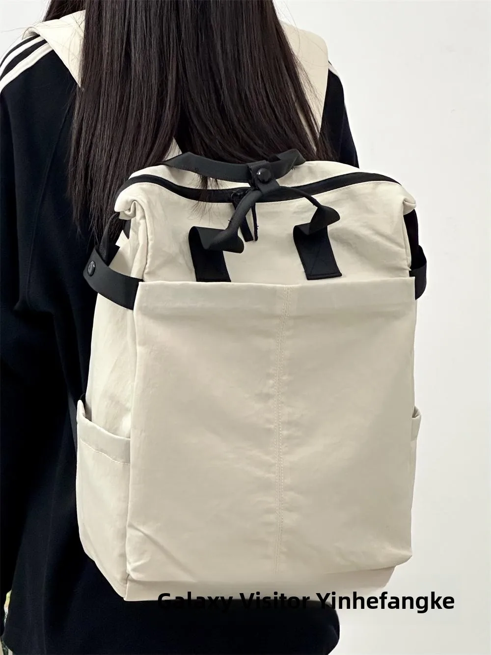 Большая вместительная мужская и женская сумка для ноутбука 5,6 дюйма Capaci для путешествий, школьников средней школы и университета