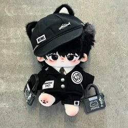 Cat Ear Cotton Doll Clothes Hoodie Jacket Plush Doll Clothes Mini Cool No Attribute Doll Clothes 20cm Cotton Doll