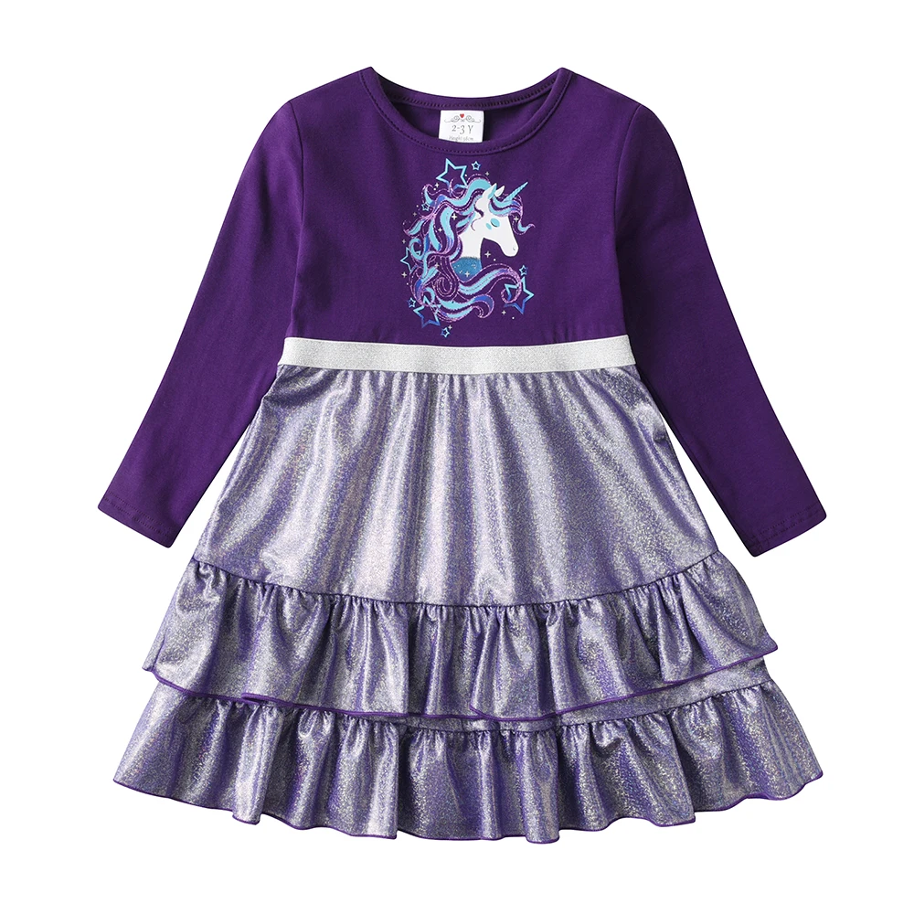 Детское хлопковое платье с дли – обзор и цена Winter Clothing Toddler Girl