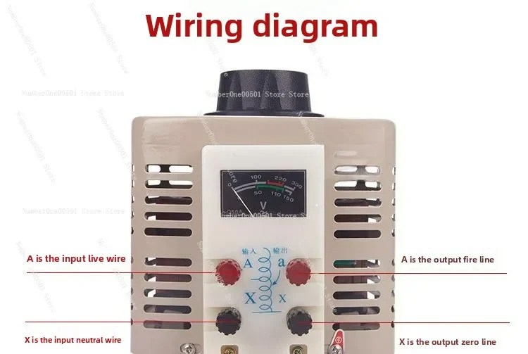 

Цифровой регулятор напряжения с дисплеем, малогабаритный, 220В, контактный, с автоматическим подключением, регулируемый источник питания 0-300В, 1-2 кВт