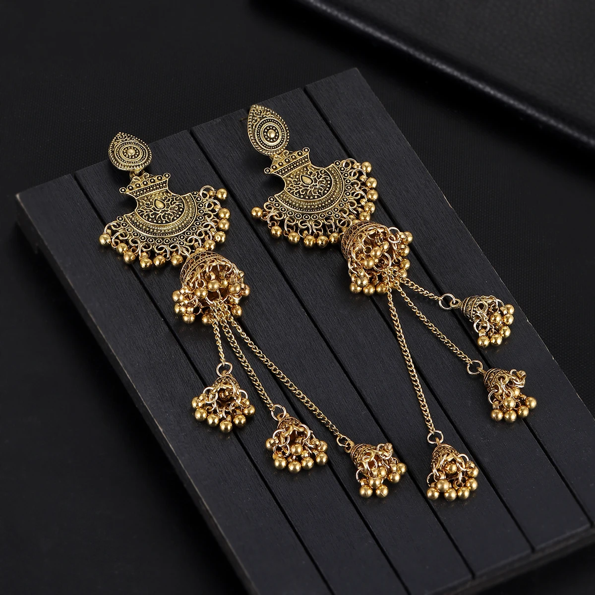 New Gold Color Bell Tassel Jhu - Indian Wedding Supply ulasan dan harga