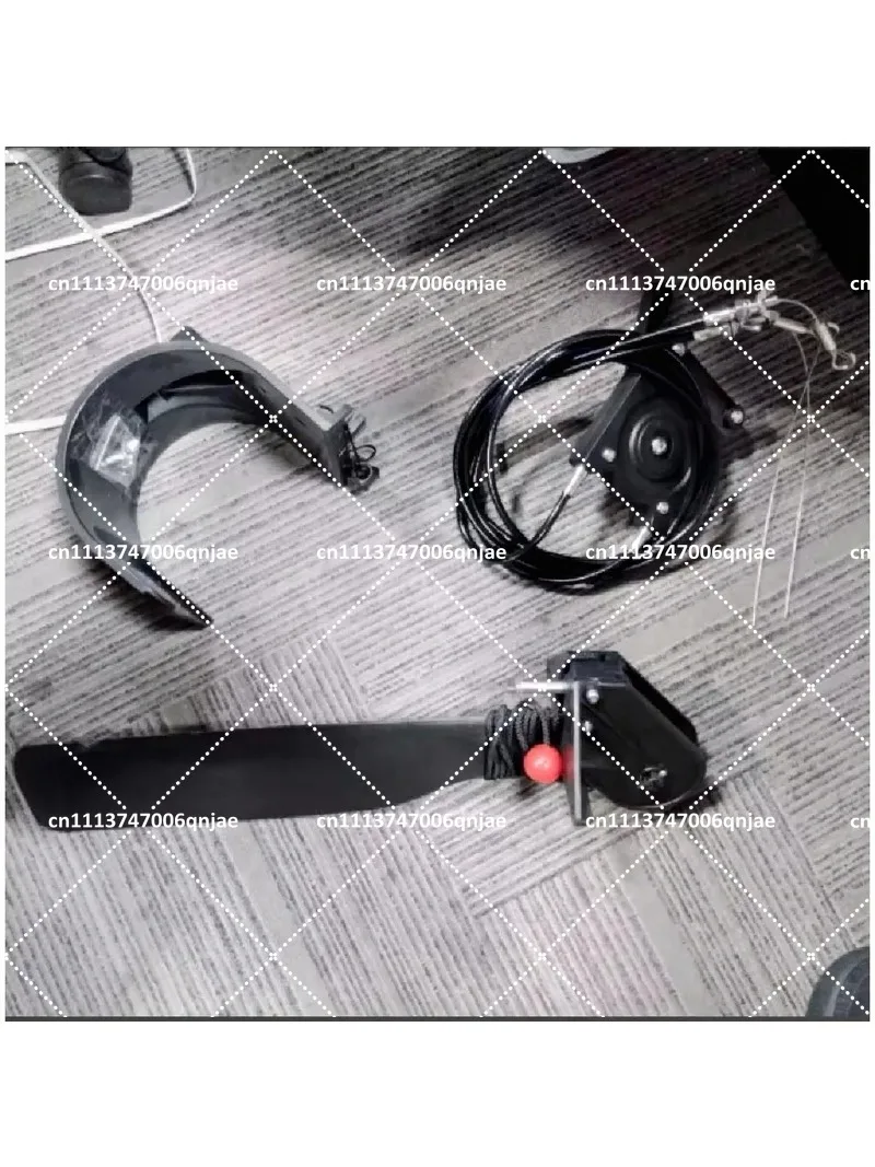 Kayak Tail Rudder Set for Fishing Boat Marine Steering Control Adjustment Direction
