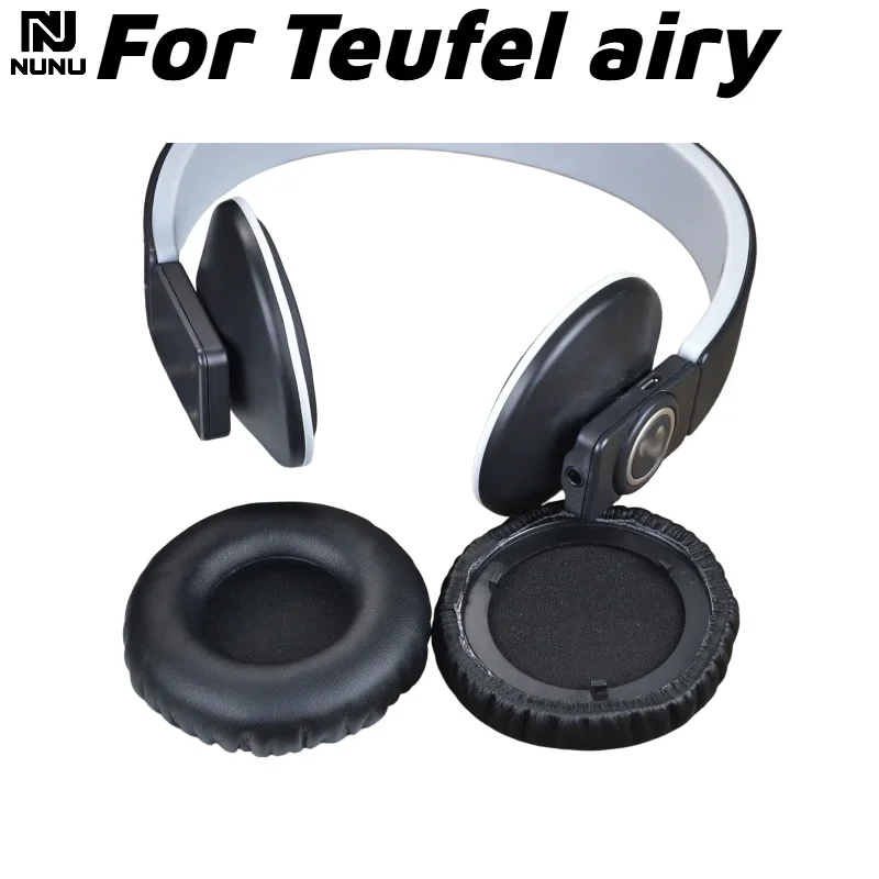 

Replacement Protein skin memory sponge Memory Foam Ear Cushion with buckle for Teufel airy Wireless Gaming Headset Earmuffs .