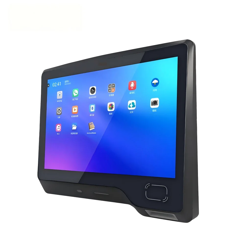 8 Inch Vertical Screen Price Checker Wall Mount Android 10 Self Ordering Kiosk Price Validator With Barcode QR Code Reader