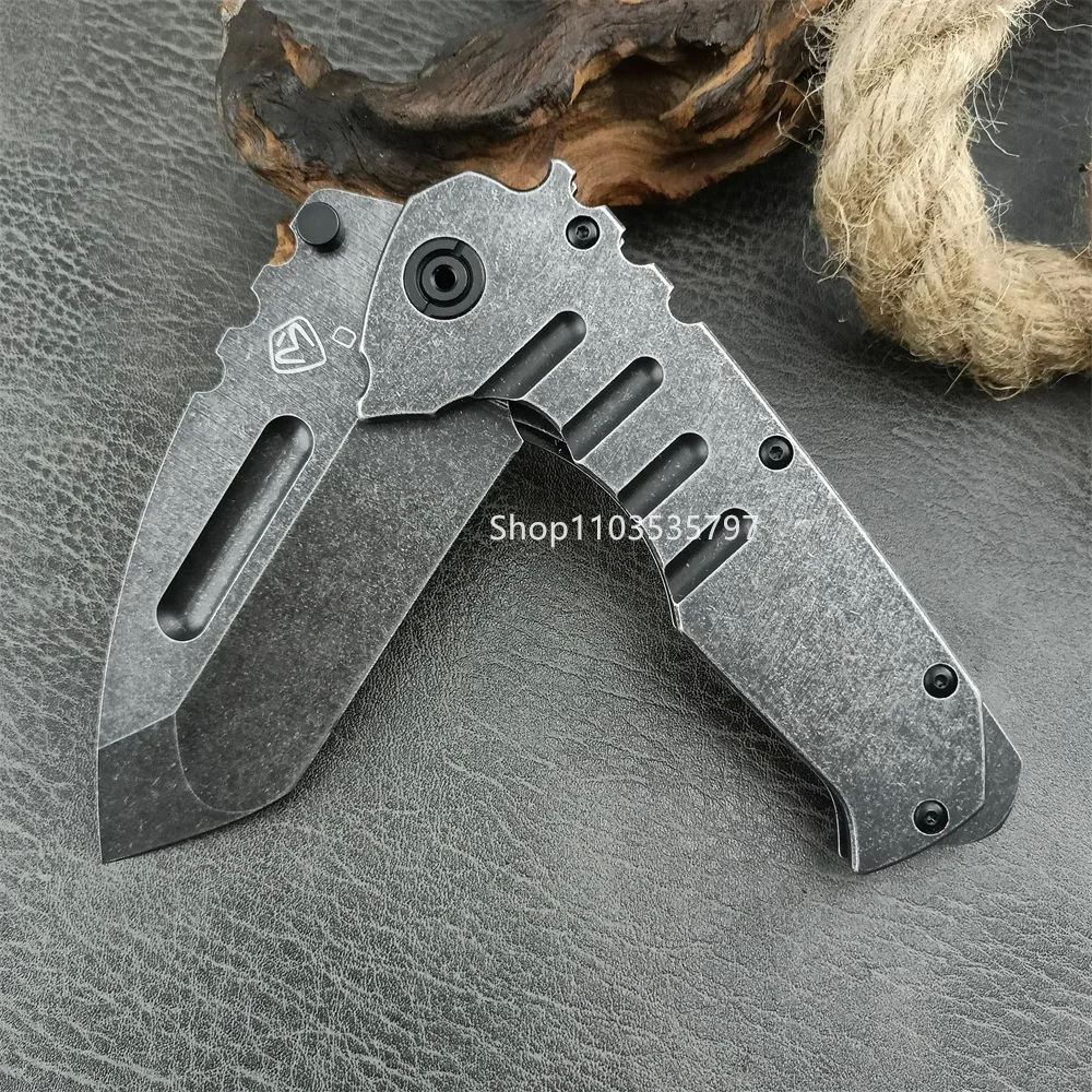 

Stainless Steel Tactical Folding Knife 5Cr13Mov Blade Outdoor EDC Pocket Knife for Hunting Fishing Survival Men