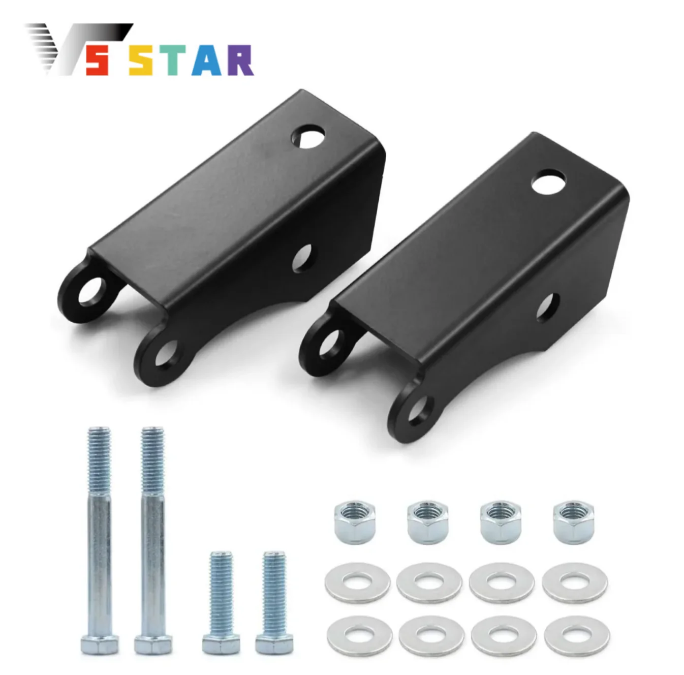 

Steel Drop Shock Extenders Extensions For Lowering Kit For 1973-1987 Chevy Silverado C10 GMC C10 Sierra C15 1973-1987 GMC Jimmy