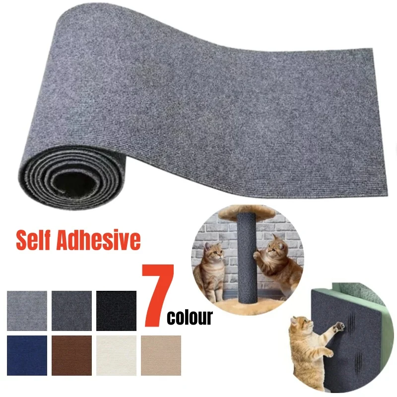 

Anti Cat Scratch Mat Self Adhesive Sofa Cat Crawling Frame Furniture Protection Paws Grinding Claw DIY Wall Stickers Scratchers