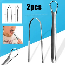 20pcs Tongue Scraper Stainless Steel Tongue Cleaner Oral Care Hygiene Scraper Dental Oral Care Hygiene Health Care Tool