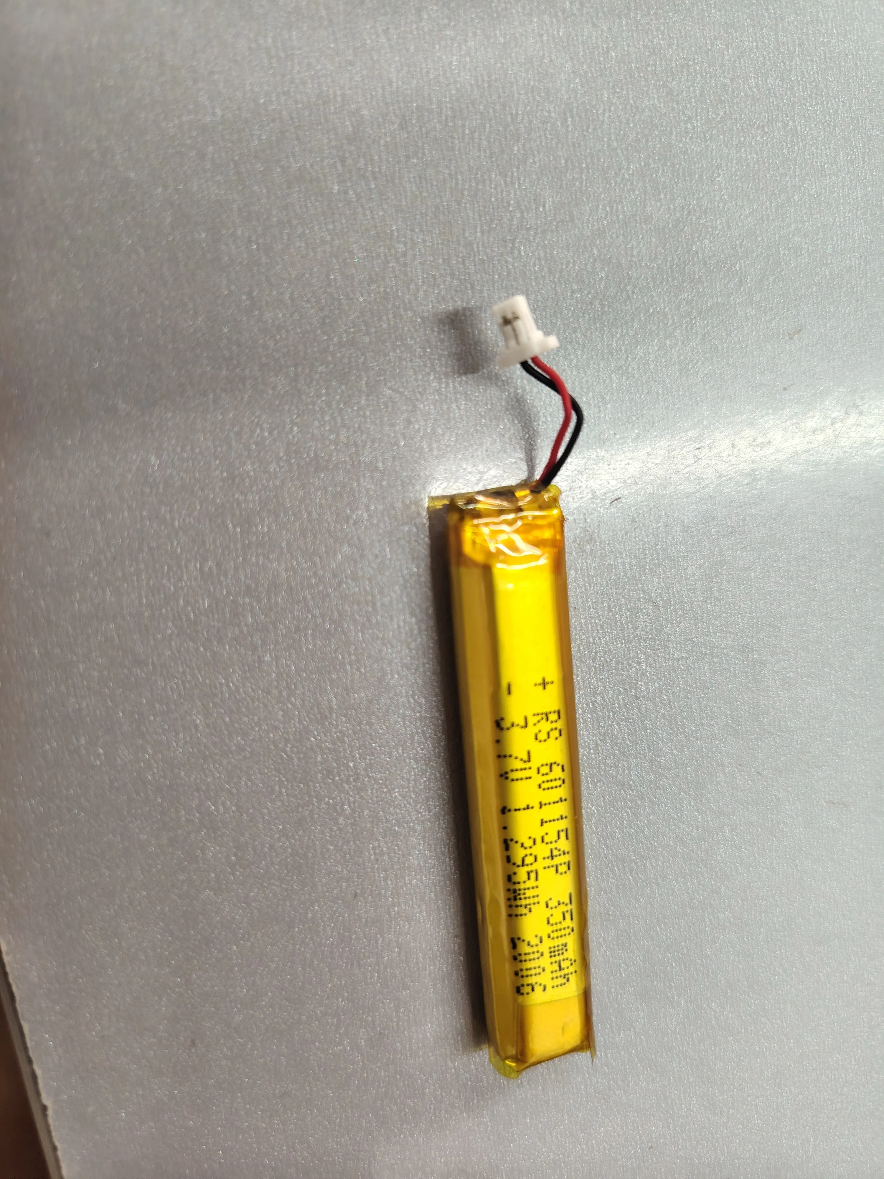 buy more will cheap 3.7V polymer lithium battery 601154 car recorder MP3 point reading pen 350mAh recording pen two-wire head