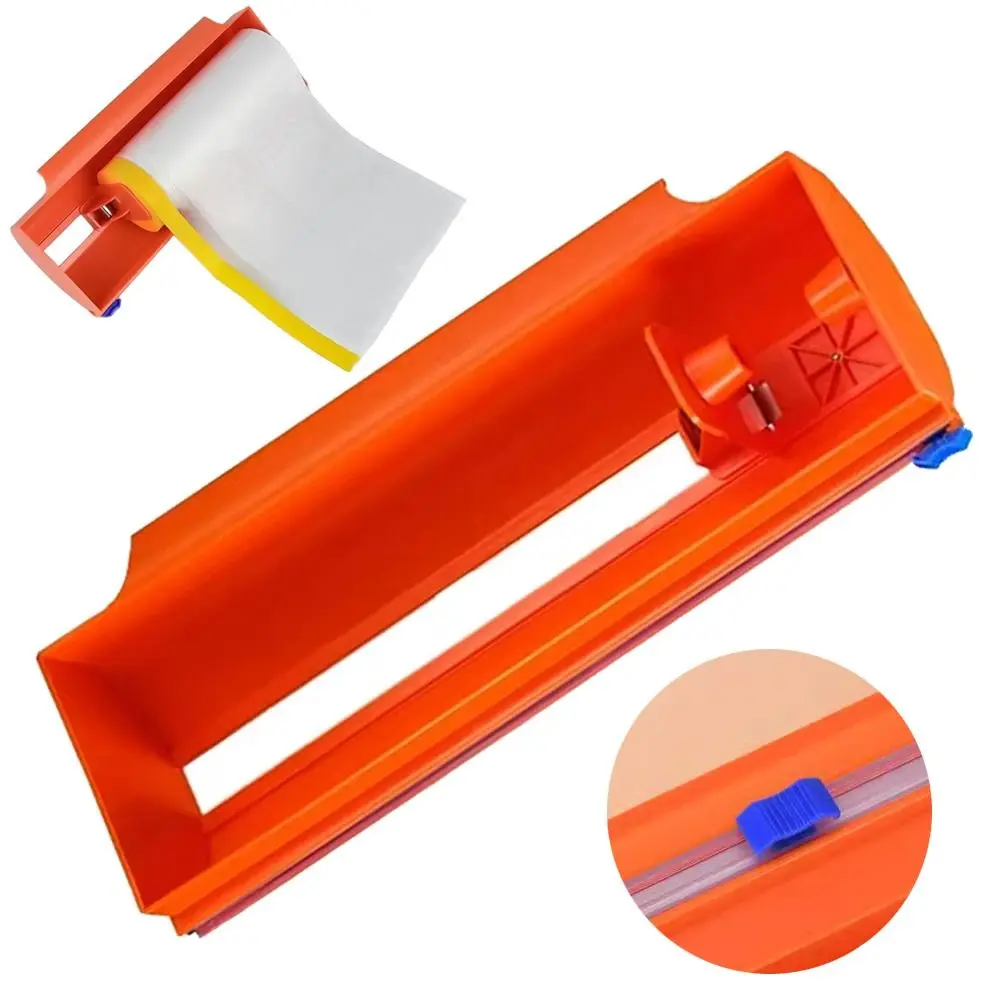 

Practical Portable Masking Film Cutter Adjustable Professional Masking Film Cutting Tool Spray Paint Protective Film Cutter