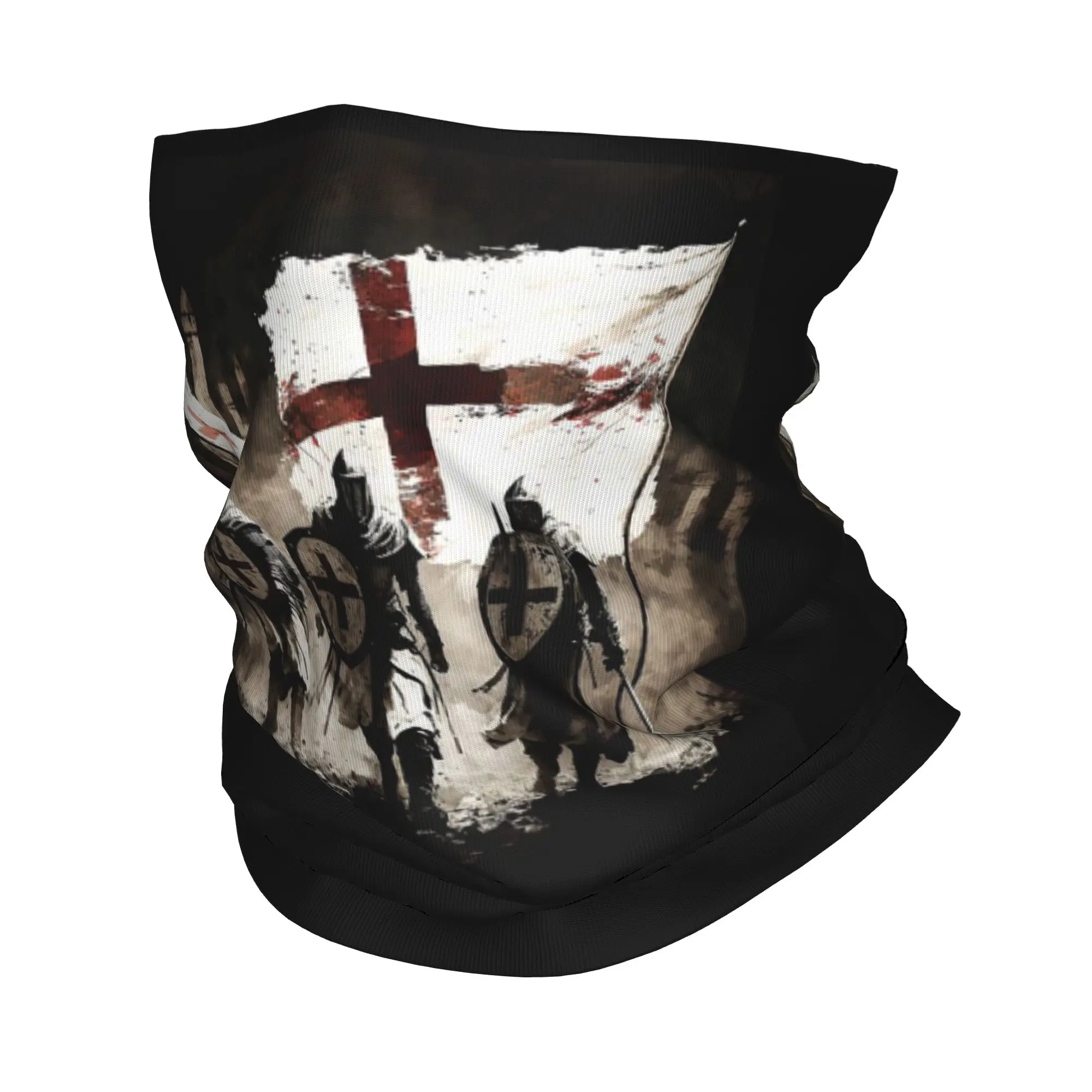 

Многофункциональная балаклава-бандана с принтом «Крест тамплиеров», маска-шарф для бега, унисекс, для взрослых