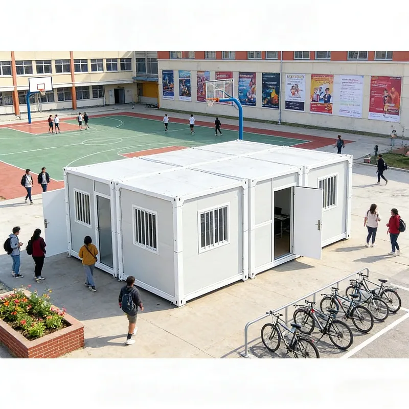 Smart Folding Room, Electric Lifting, Luxury Camping Accommodation, Optional Bathroom/kitchen Configurationwith Toilet