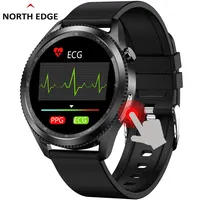 NORTH EDGE Watches for Men Fashion Multifunctional Smart ECG Heart Rate Incoming Call Blood Pressure Watches Relogio Masculino