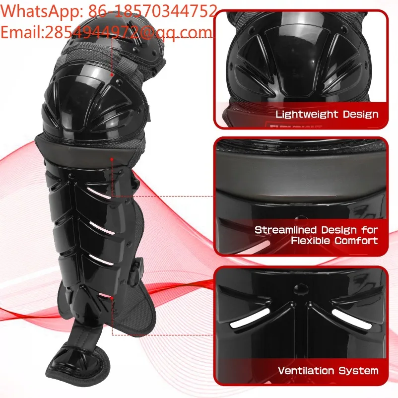 Softball, Baseball Sports Knee Pads, Adult and Adolescent Shock-resistant Shock-absorbing Shin Pads