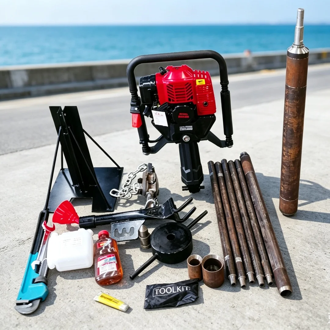 Customized Drilling Rig, Back‑Carried Geological Core Sampling Equipment for Mountain Outdoor Shallow Geotechnical Drilling
