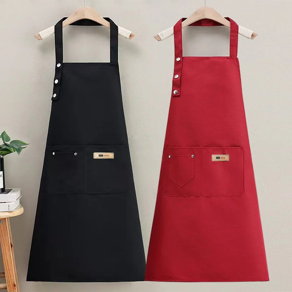 

Apron Cooking Clothes Fabric Chefs Uniform for Breathable Kitchen Household Adult Oil Resistant Work All Seasons Catering