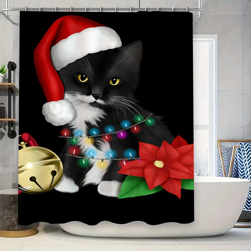 

Восхитительная летняя занавеска для душа с принтом пальмы, пляжные стулья, декор для ванной комнаты, роскошные синие тона, художественный коврик для ванной Cov