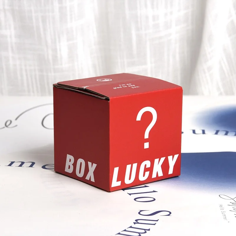 4 Pcs Party Supplies Atmosphere Blind Box Paper Box Lucky Box Surprise Gift Box Hot Sale