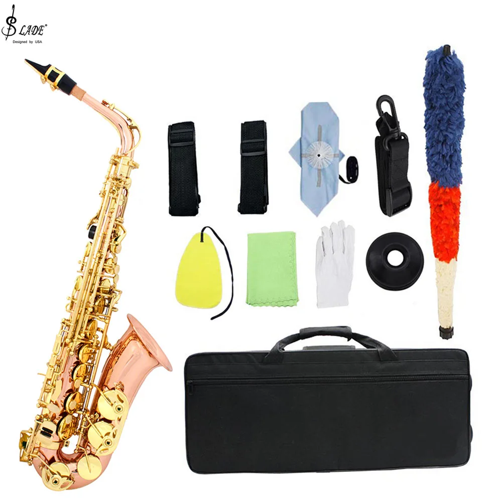 

Eb Alto Saxophone Phosphor Bronze Material E Flat Sax Woodwind Instrument High Quality Saxophone With Case Gloves Reeds Strap