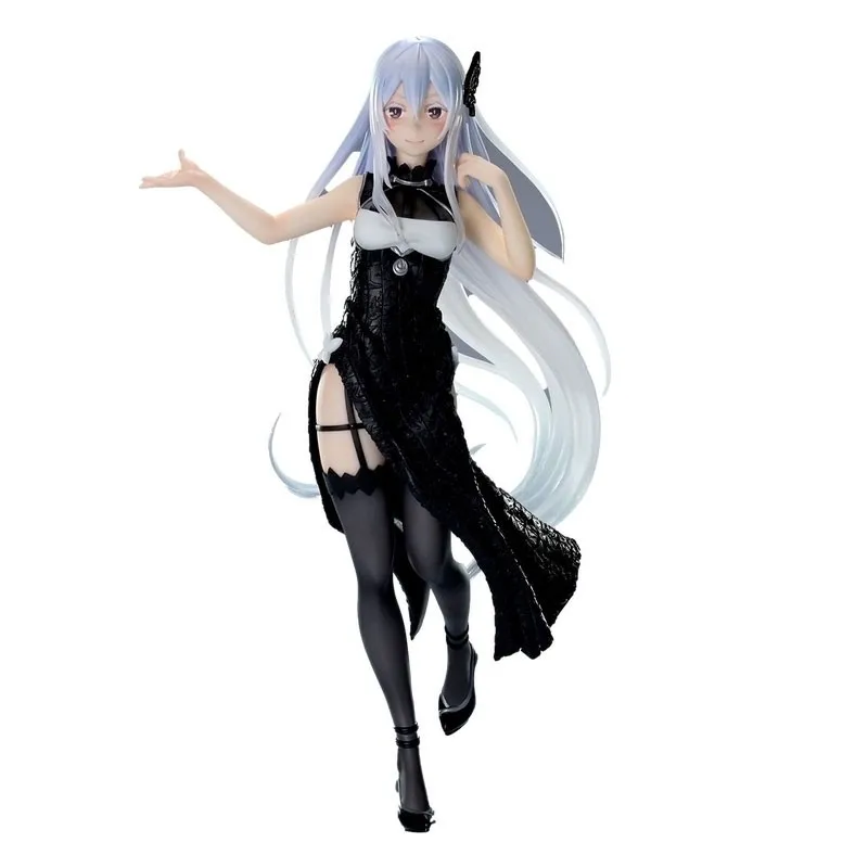 In Stock Genuine TAITO Life in a different world from zero Anime Figurine Echidna cheongsam Cute Toy Action Collection Model