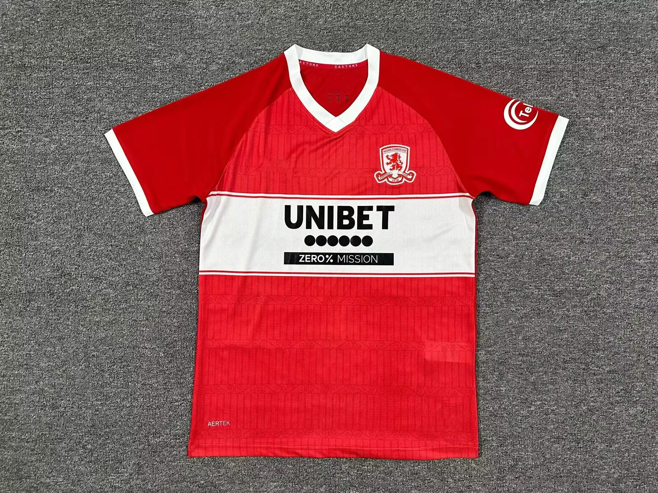 

Middlesbrough 2025/26 Red Home Football Shirts Big Size 4XL
